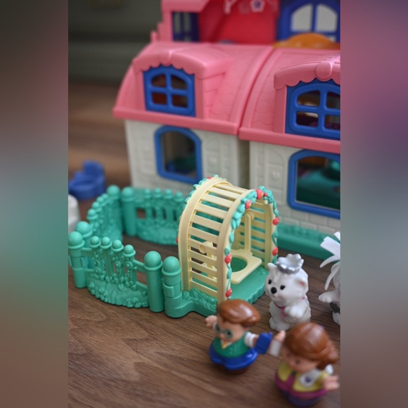 FisherPrice Little People Sweet Sounds Home Dollhouse + Accessories SOUND WORKS! - Picture 17 of 17